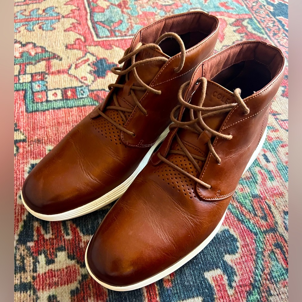 Men’s Brown Leather Chukka Boots